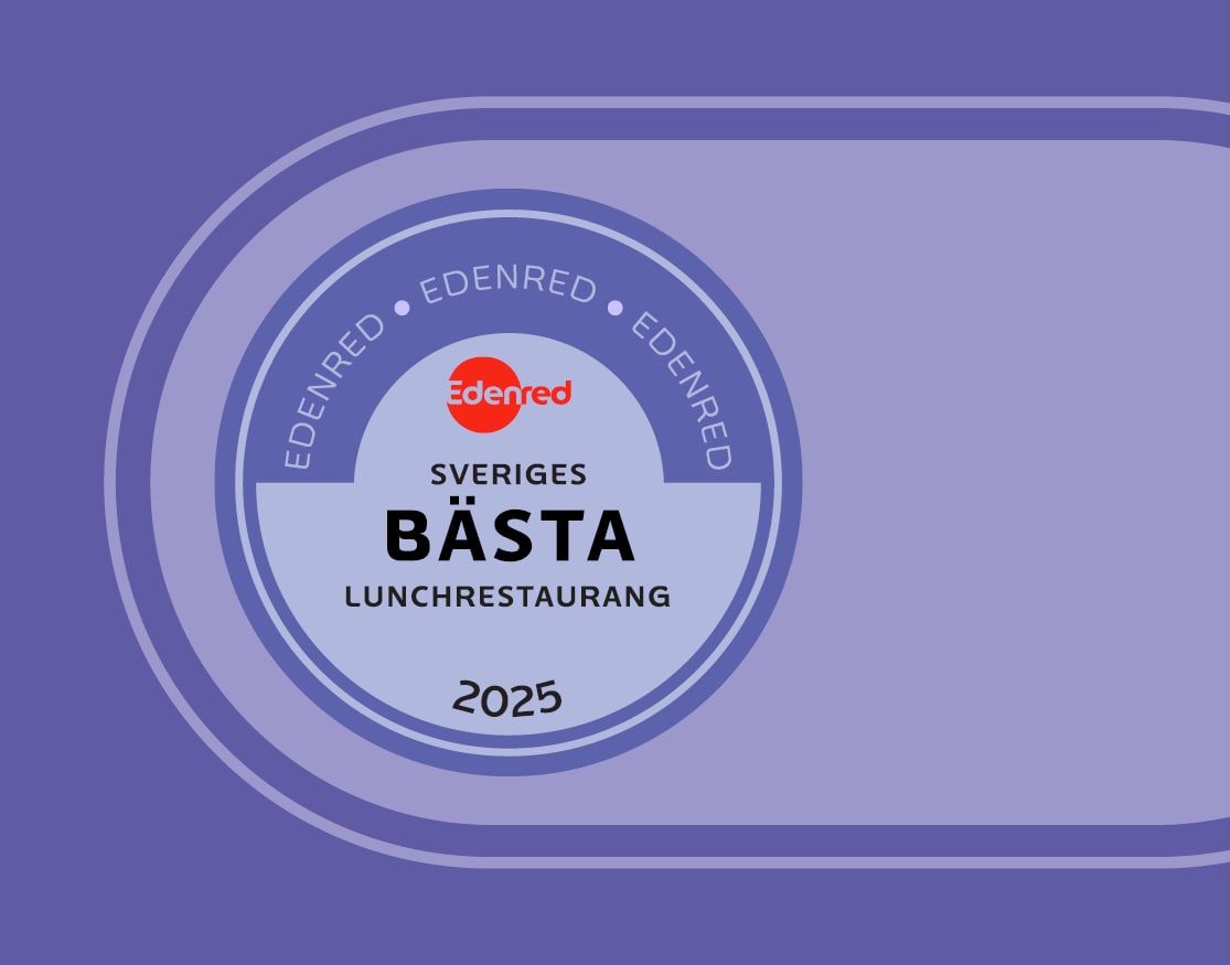 Kampanjbanner för Sveriges bästa lunchrestaurang