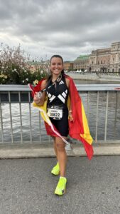 Carmen efter marathon