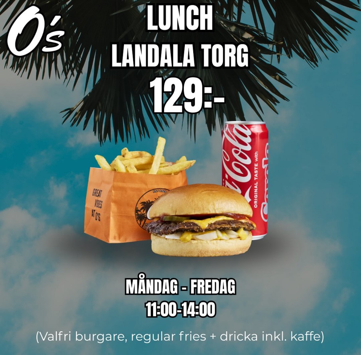 O's Streetfood erbjudande